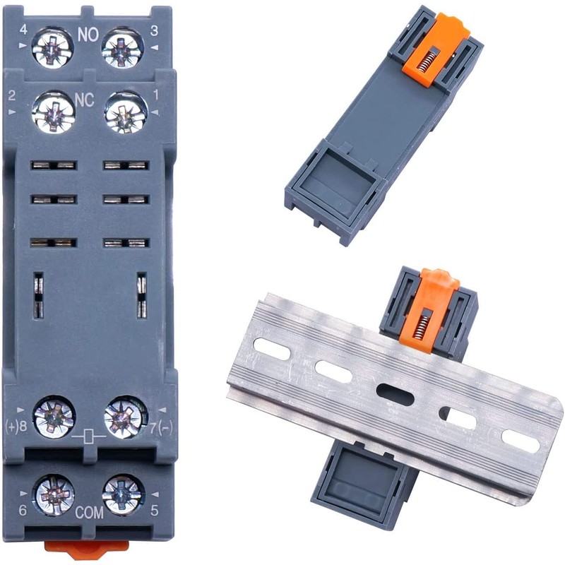 Taiss/AC 220V LED indicator Electromagnetic Coil Relay 8 Pins 10A