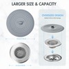 TRAPMATE Kitchen Sink Drain Strainer & Sink Stopper, Revolutionary Stainless