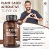 Flaxseed Oil Capsules - 2000mg per 2 Softgels - 180
