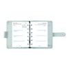 Filofax Saffiano Organizer, Pocket Size, Granite - Cross-Grain, Leather-Look, Six