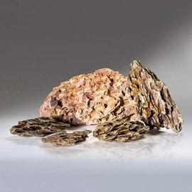 AquaNatural Dragon Rock 11lb Pack, aquascaping Rock for Aquariums, Fish Tanks, vivariums and terrariums