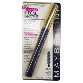 Maybelline New York NEW Maybelline Illegal Lengths Waterproof Mascara-455MW-