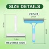 FZHZVVZPY 3 in 1 Window Cleaning Scraper, Window Squeegee with