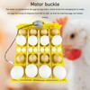 Egg Turning Tray Multifunction Automatic Egg Turner Incubator Tray for