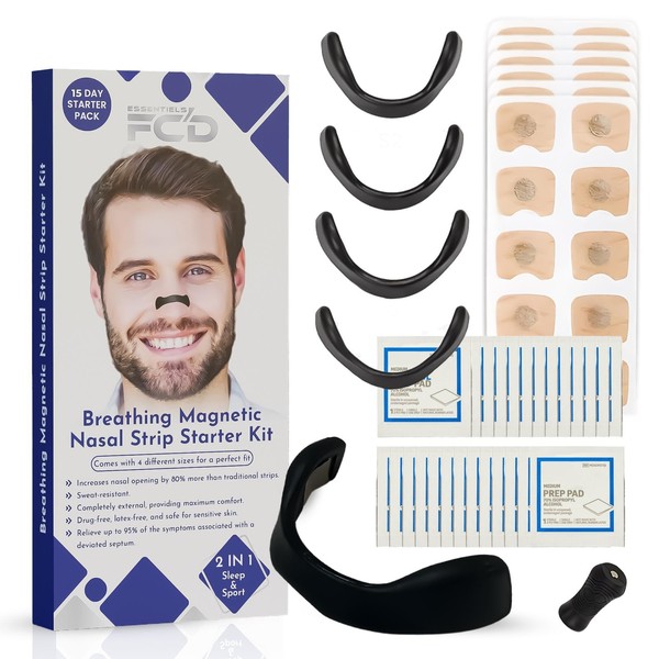Essentiels FCD Magnetic Nasal Strips Starter Kit (15 Day) -