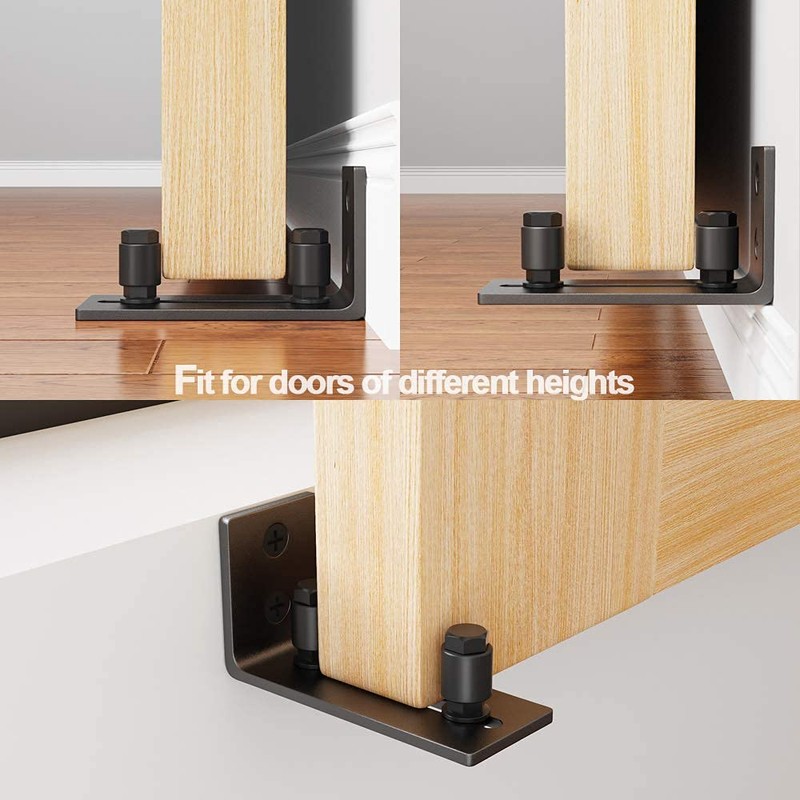 ZEKOO Barn Door Floor Guide Sliding Barn Door Hardware Door