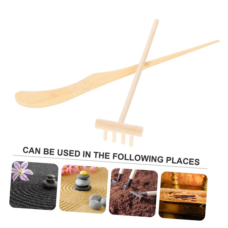 Operitacx 1 Set Zen Sand Table Accessories Zen Garden Rake