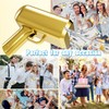 Metallic Gold Money Gun Shooter and 101 PCS Props (No
