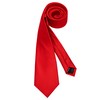 JEMYGINS Slim Plain Men's Tie with a Variety of Colours