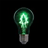 BeFlE LED Filament Lamp 2 W E27 Christmas Tree Green