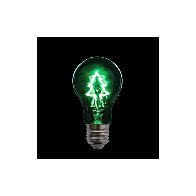 BeFlE LED Filament Lamp 2 W E27 Christmas Tree Green