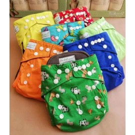 Kit De 3 Pañales Bambúorganik De Tela De Bambú                                                                                                        