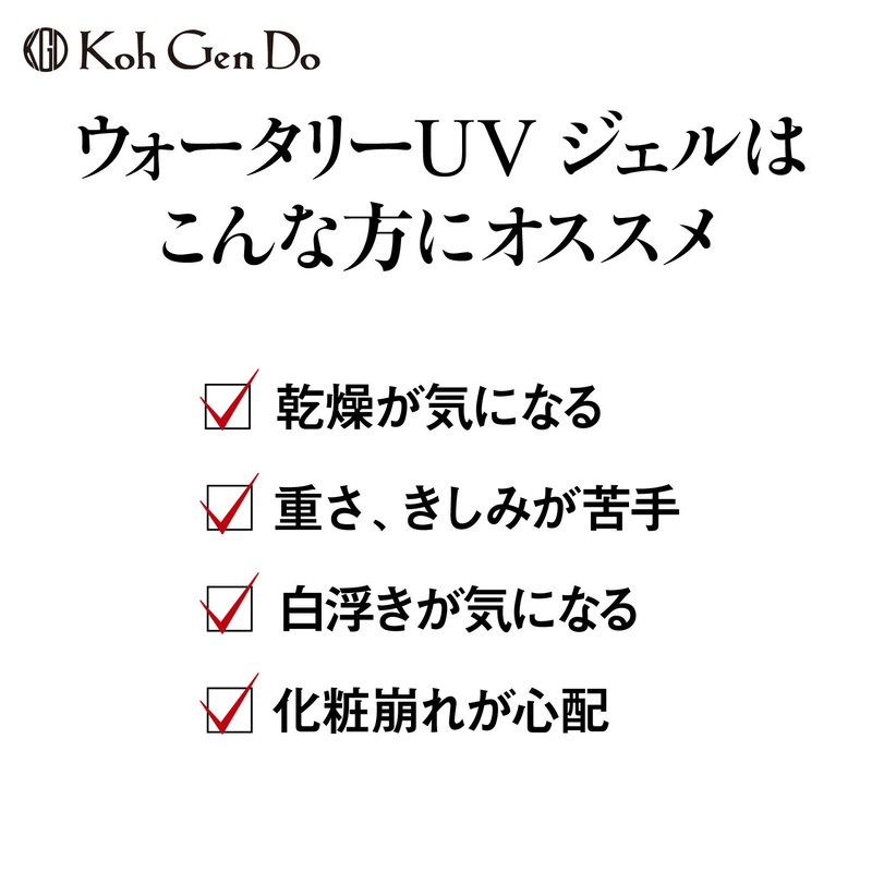 Kangwendo Watery UV Gel (Sunscreen Emulsion), 1.4 oz (40 g)