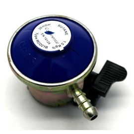 21mm BUTANE GAS REGULATOR FOR 21mm CALOR & FLOGAS CYLINDERS 30mbar