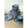 FOBENTA Ceramic Dinnerware Set,12 Piece Modern Dish Set for Stylish