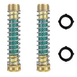 Hourleey Garden Hose Protector, Hose Extension Adapter with Coil Spring (4 PCS)