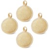 JYTDBCS Gesichtspeeling Luffa Pad Scrubber, manuelle Gesichtsreinigung und Make-up-Entferner-Bürste, 4