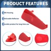 INFINAUTO Bumper Reflector Rear Bumper Reflector Side Marker No.JX7B13B415CA/JX7B13B414CA for