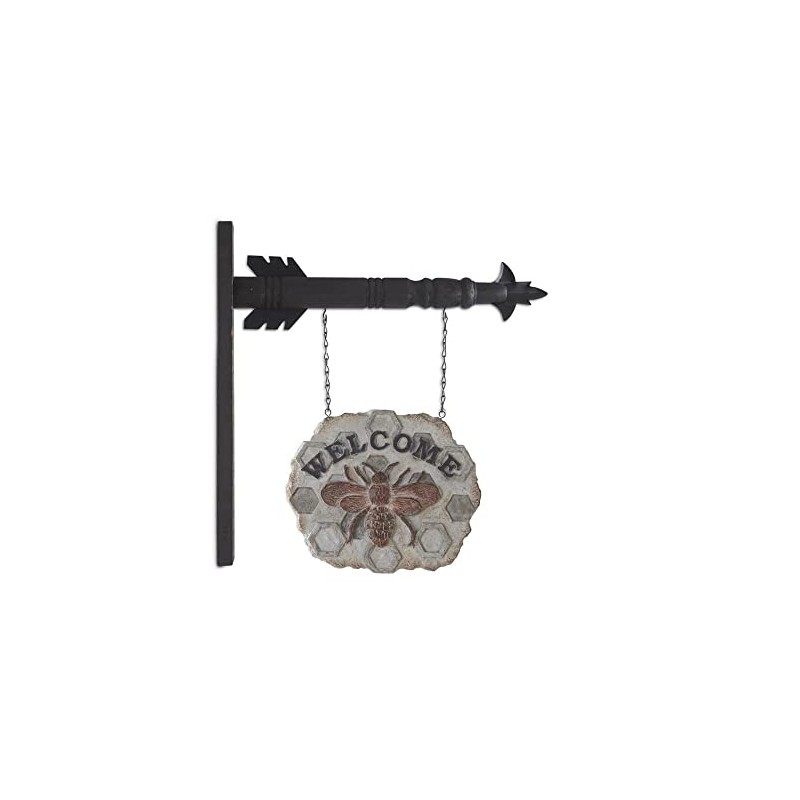 Welcome Honeycomb with Bee Arrow Replacement 10 Inch - Arrow