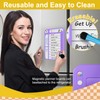 2-Pack Magnetic Chore Chart for Kids, ADHD Task Tracker Easy-Check