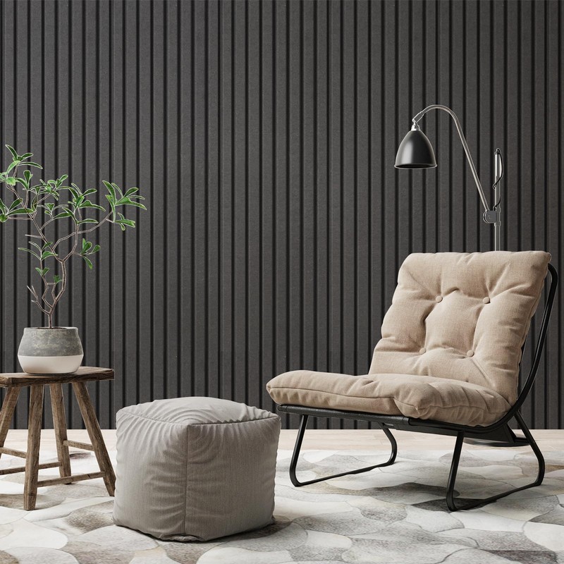 Art3dwallpanels 10 Pack Acoustic Panels, 48" X 12" X 0.35"
