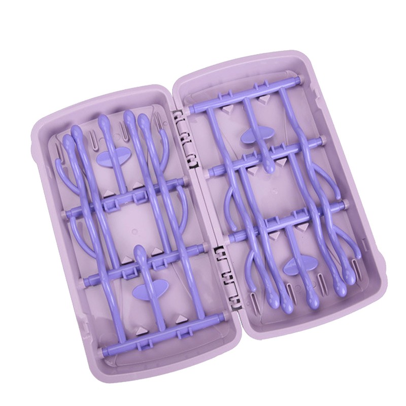 Baby Bottle Drying Rack PP Safe Foldable Portable Baby Bottle