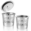2-Pack 304 Stainless Steel Reusable K-Cup Pods Coffee Filters for