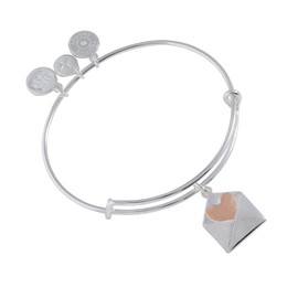 Alex and Ani Love Letter Charm Bangle