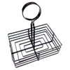 Condiment Basket 20,5X15X23,5 Cm Black Iron - 1 Units