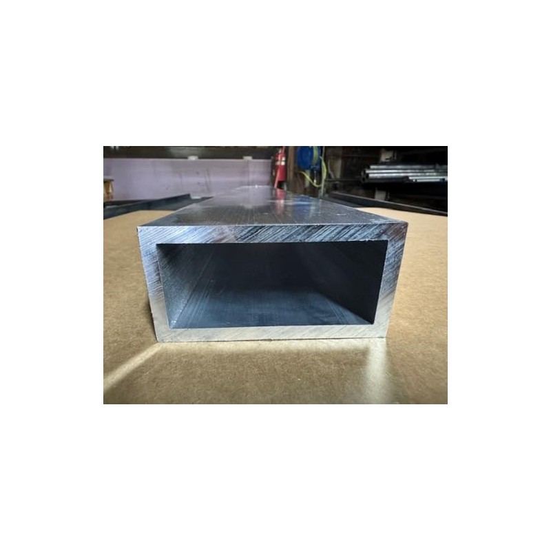 1/4" Wall x 2" x 4" Aluminum Rectangle Tube, 6061