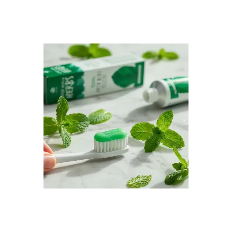 Pack 2 Crema Dental Green Herbs Hgw Sin Flúor Ni