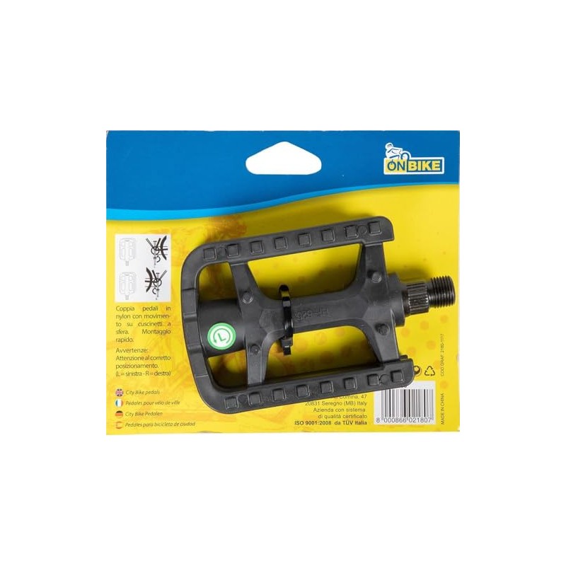 ON BIKE Cycle Pedals For Universal Innylon Line Standard Bike