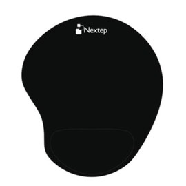 Nextep Tapete Mouse Ergonómico Gel Color Negro