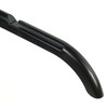 HANGERWORLD 15 Pack Strong Black Plastic Garment Coat Hangers for