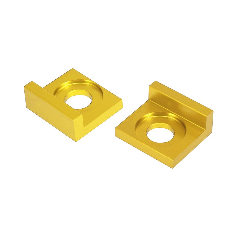F FIERCE CYCLE 2pcs 15mm Hole Dia Chain Adjuster Block