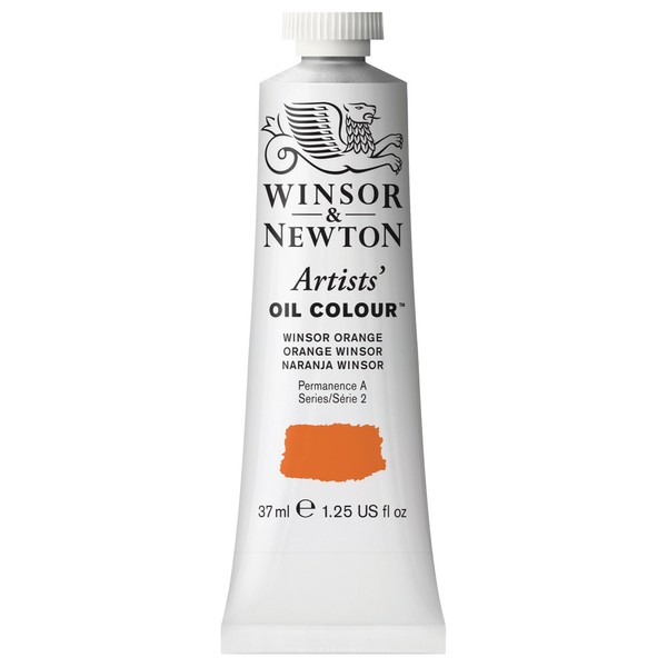 Winsor & Newton 37ml Artists' Oil Colour - Winsor Orange