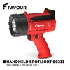 Favour LED hand light, high-quality searchlight with stand, diving waterproof,