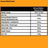 German Multivitamin Effervescent Tablets Pack of 60 Orange Flavour -