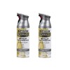 Rust-Oleum 262662-2PK Universal All Surface Metallic Spray Paint, 11 oz,