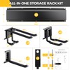 LBT 49.5"Garage Tool Organizer Wall Mount 500lbs Garden Tool Organizer