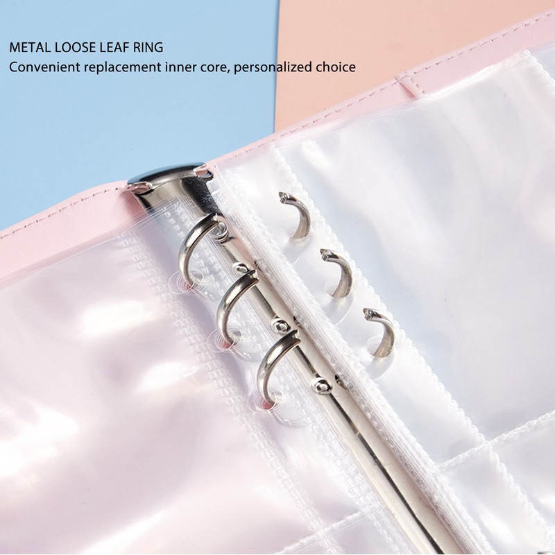 100 Envelopes Challenge Binder Waterproof A5 Money Saving Budget Binder