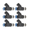 Vphix 6PCS Fuel Injectors Compatible with Hyundai Genesis 2010 2011,