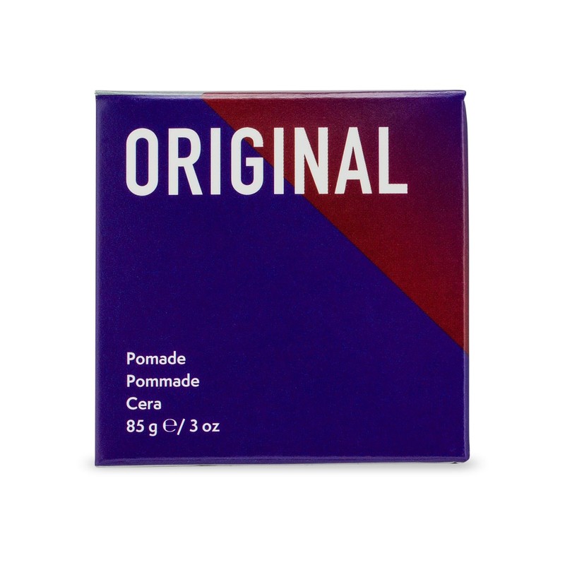 JOHNNY B. Original Oil-Based Professional Pomade for Men, Gluten-Free, 3