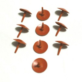 USA Speed (10 Pk) Accelerator Pump Check Valves Red Umbrella Pull Thru Style- Fits Holley