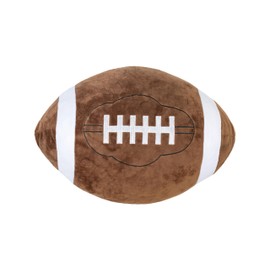 Olivia Martini Football Pillow Plushies for Boys – 18 Inch Football Plush Decorative Pillow Plush Toy for Bedroom, Nursery – Soft Cotton Shell Home Decor Aesthetic Sports Toys for Boys and Girls