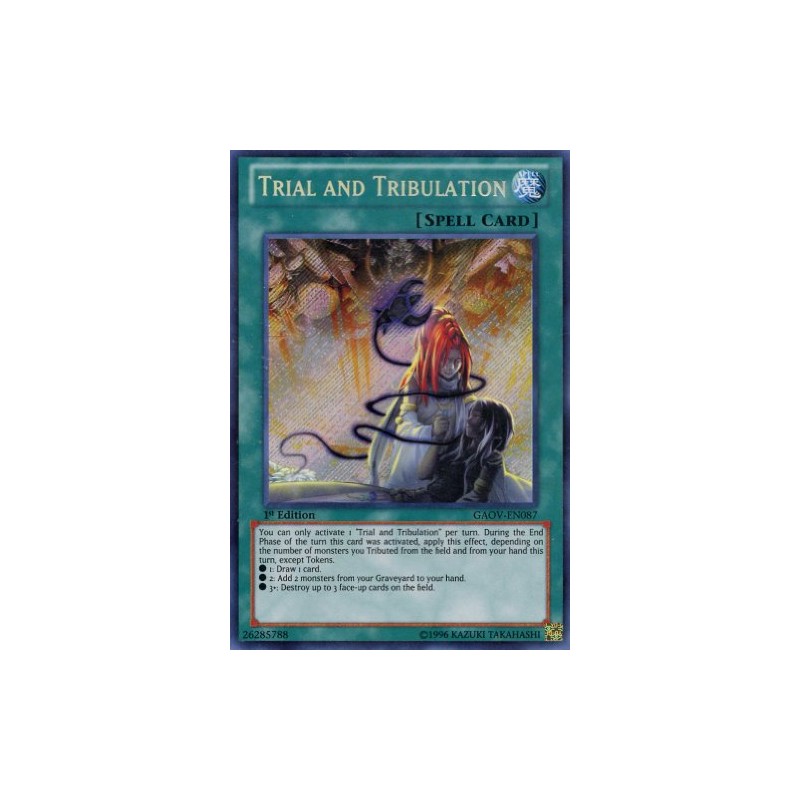 Yu-Gi-Oh! - Trial and Tribulation (GAOV-EN087) - Galactic Overlord -