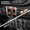 JeCar for Jeep Window Switch Button Cover Trim Interior Accessories