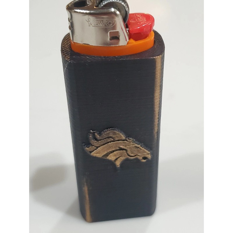 Denver Broncos 3D Printed BIC Lighter Case *Read Description*