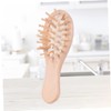 Healeved Wooden Cushion Hair Brush Mini Massage Comb for Scalp