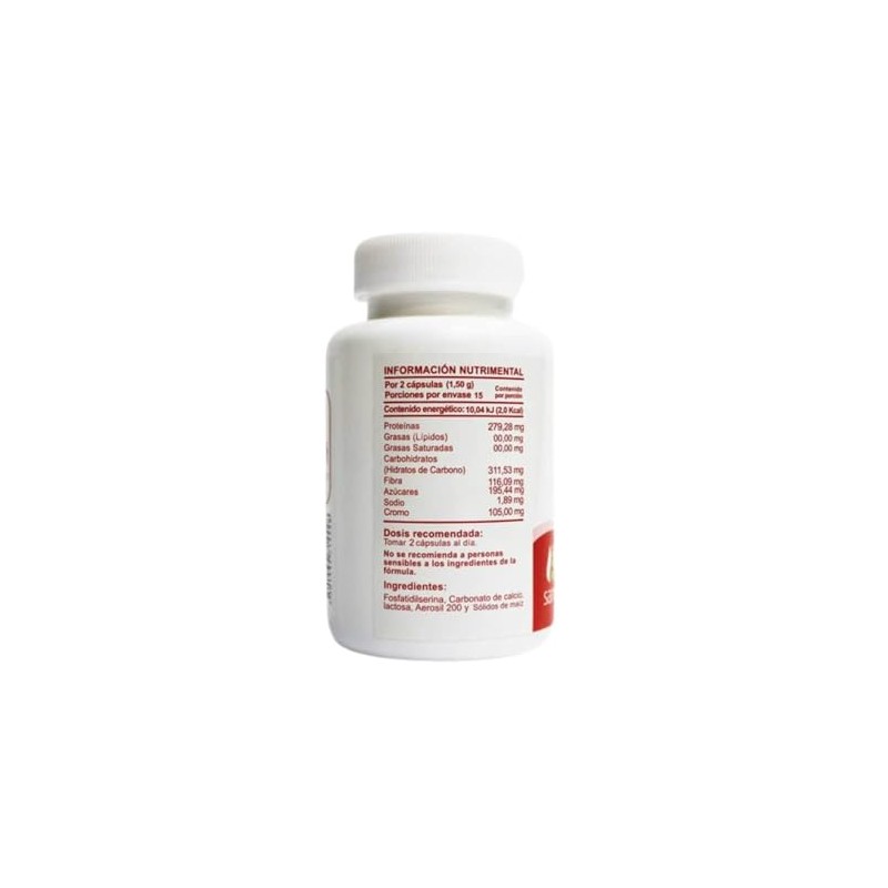 Fosfatidilserina - Sano Mundo, 30 cap de 525mg c/u |